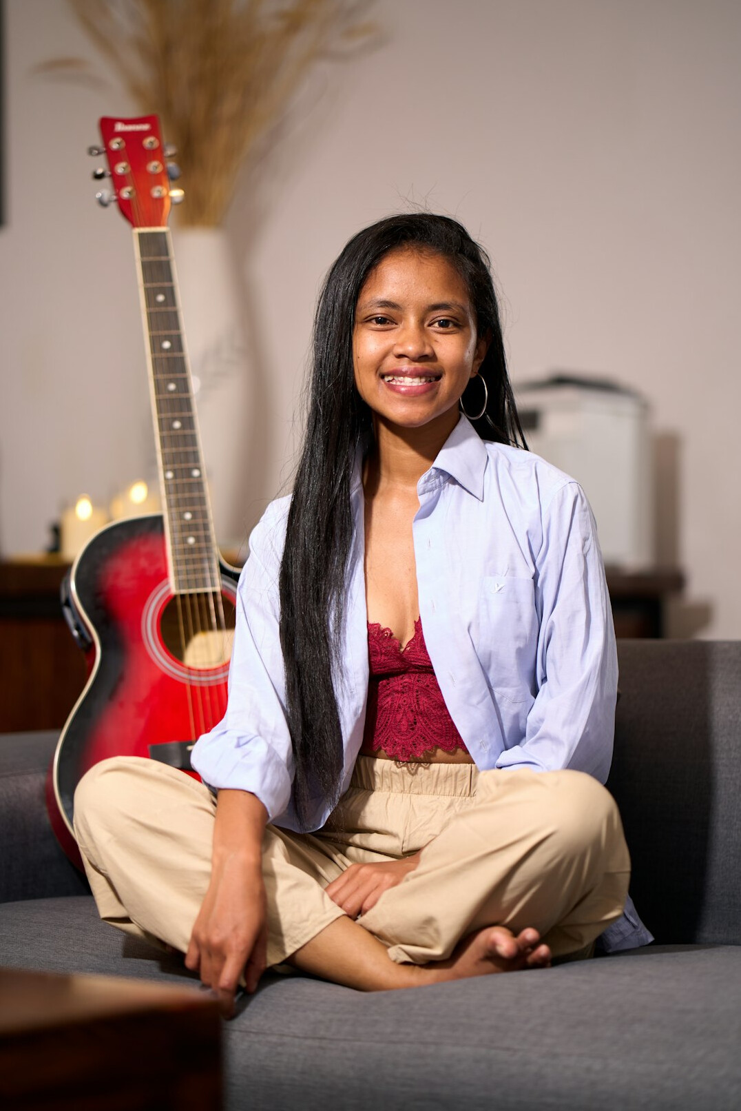 Professional portrait of a female speech therapist and voice coach